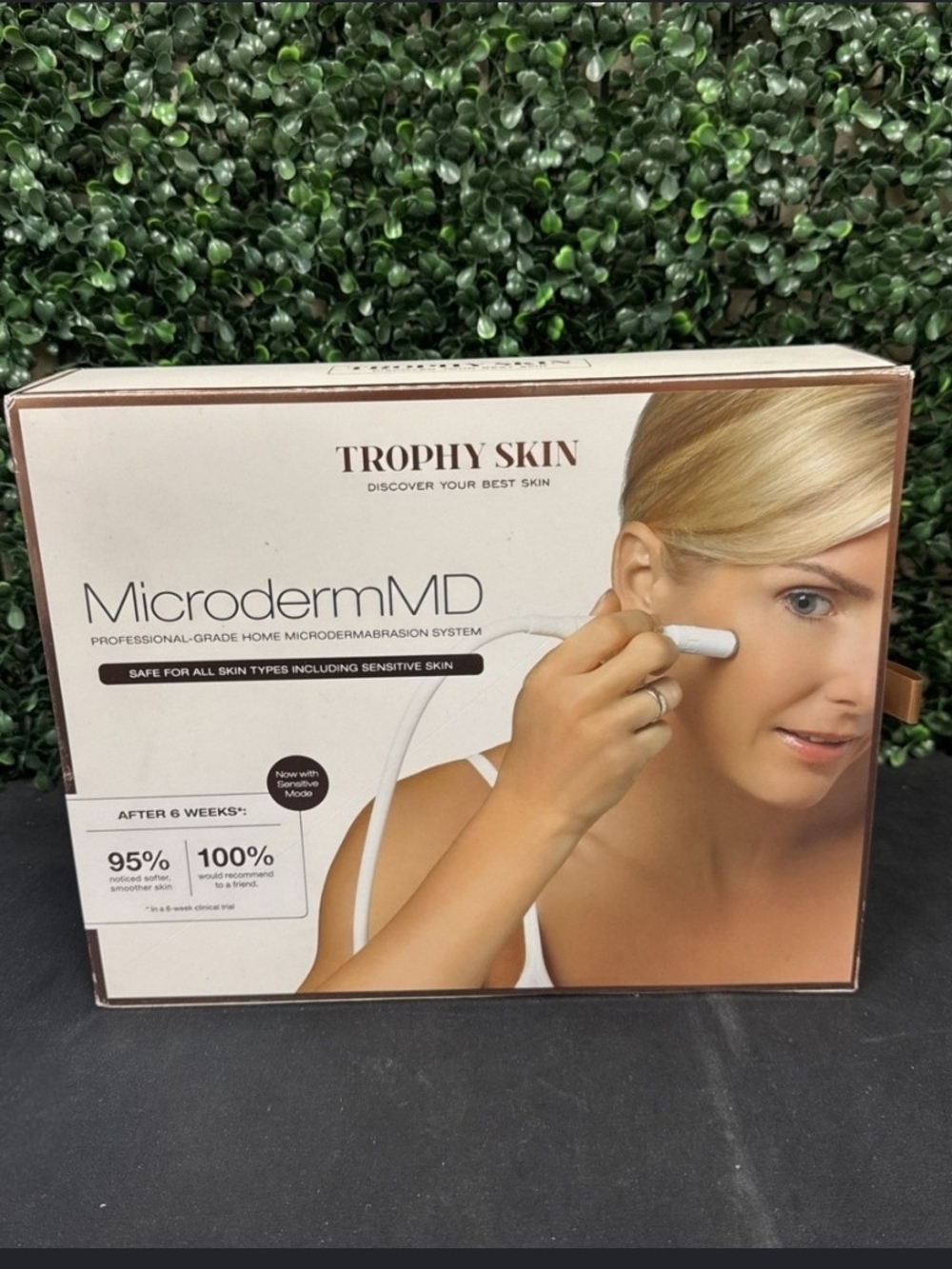Trophy Skin MicrodermMD Home Microdermabrasion System NIB Factory Sealed